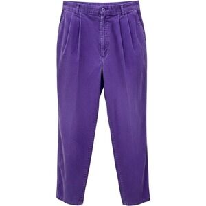 Pants Levis‎ Corduroy Vintage Purple Pleated Tapered Size 12 Made in USA Bottoms